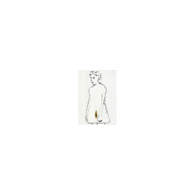 Frau Mit Olivenblatt